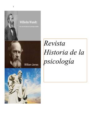 Revista Digital Historia De La Psicologia