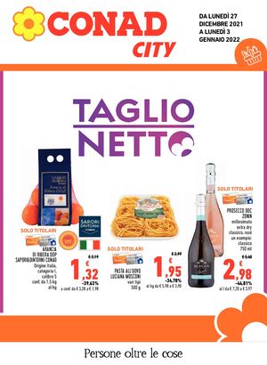 Volantino Conad City Sardegna Nord Ovest 27 Dicembre 03 Gennaio