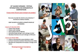 Appel à Projets Valence Scénario J-15