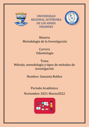 Método y Metodología