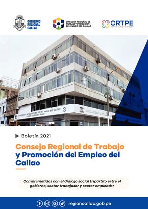 Boletín CRTPE Callao 2021