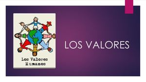 Los Valores