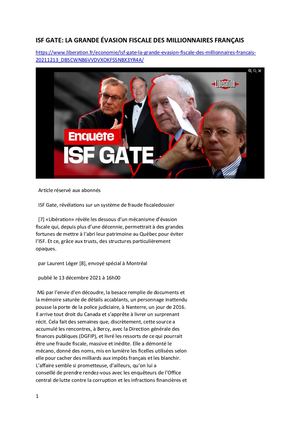 Isf Gate Dont Vittel-Liberation