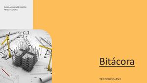 Bitácora Tecnologías Il Camila Jimenez