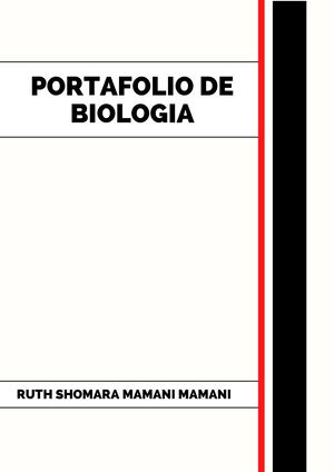 Biologia - Portafiolio - Ruth Shomara