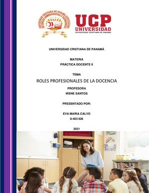 Rol Del Docente