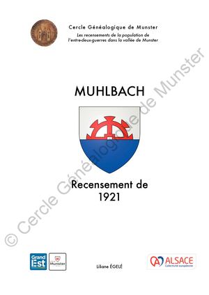 Muhlbach 1921 (extraits)