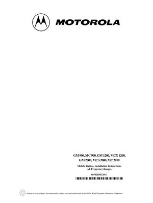 Mcs2000 Install Instr