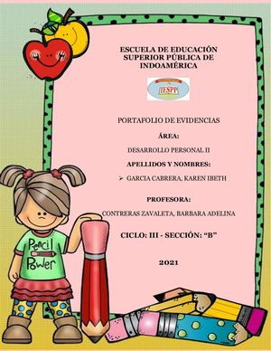 Portafolio De Desarrollo Personal