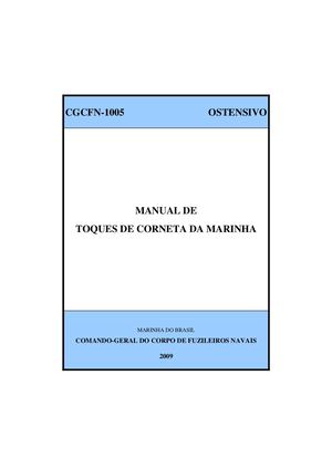 CGCFN-1005 - Manual de Toques de Corneta da Marinha