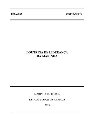 EMA-137 - Doutrina de Liderança da Marinha