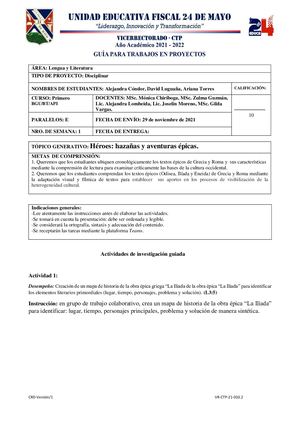 1° Lengua Guia 1 29 Nov