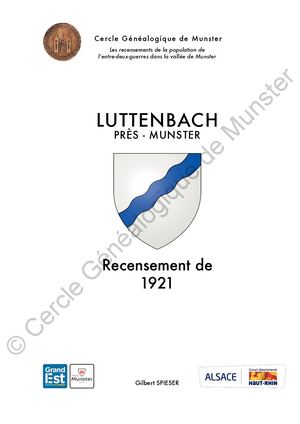 Luttenbach 1921 (extraits)