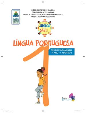 Língua Portuguesa - 1º Ano - Caderno 1 - Aluno