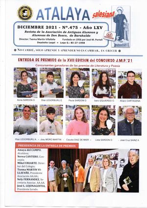 Atalaya Diciembre Nº 475 Año 2021