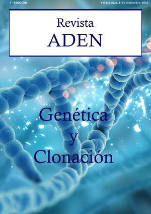 Revista de Ingeniería Genética (Erik Y Alonso)