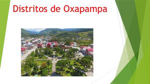 Distritos De Oxapampa