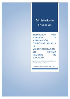 Instructivo De Pca Y Microplanificacion 2021