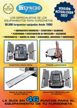 Syncro System Guida 46 Punti All'allestimento del Furgone Spagnolo