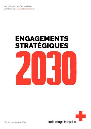 Stratégie 2030 Croix-Rouge française