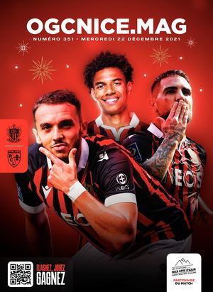 OGC NICE MAG n°351 - Nice v Lens