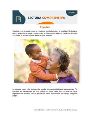 Equidad 5° Primaria