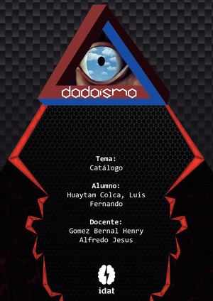 Catálogo "Dadaísmo"
