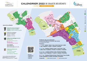 Calendrier de collecte des déchets de Villepinte 2022