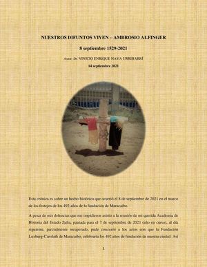 Nuestros Difuntos Viven – Ambrosio Alfinger