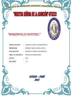 Caspita Daiman Portafolio Integrado Digital