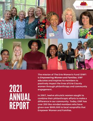 Erie Women's Fund2021 Annual Report