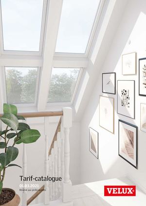 Tarifs Velux 2021