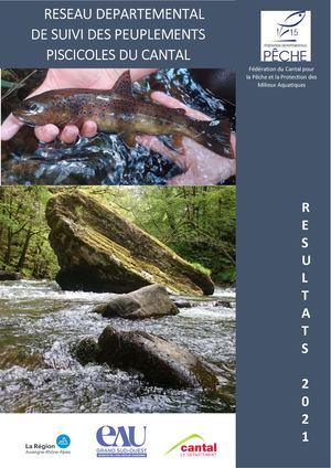 RESEAU DE SUIVI DES PEUPLEMENTS PISCICOLES DU CANTAL 2021