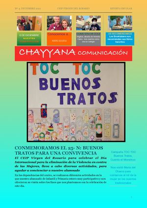 Chayyana Comunicación nº 4 2021