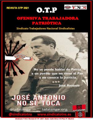 Revista OTP 2021 Ofensiva Trabajadora Patriótica del Sindicato TNS