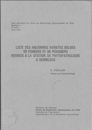 Liste Des Anciennes Varietes 3