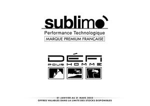 Sublimo & Défi pour Homme - Janvier 2022