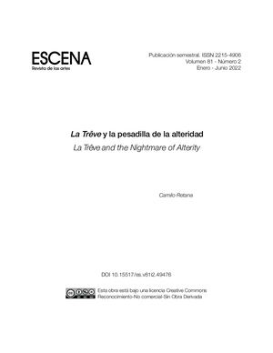 Camilio Retana. ESCENA-IIARTE-UCR