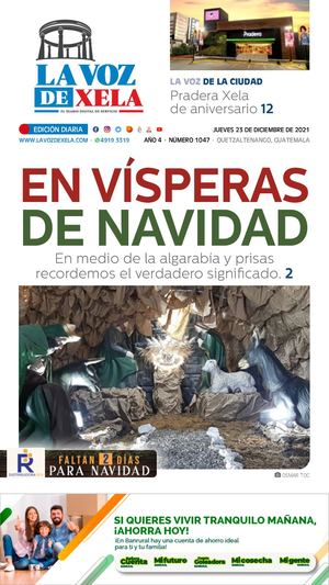 EDICIÓN DIGITAL #1047 del diario LA VOZ DE XELA
