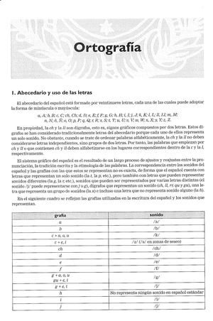 Ortografía Esencial