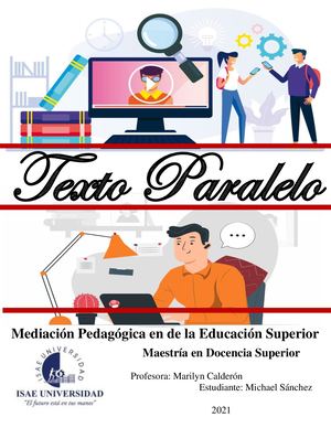 Mediación Pedagógica - Texto Paralelo