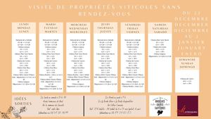 Calendrier Des Sans Rendez Vous