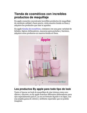 Tienda De Cosméticos Con Increíbles Productos De Maquillaje