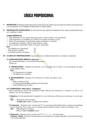 Lógica Proposicional X