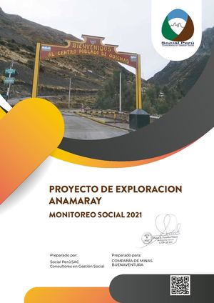 Proyecto De Exploracion Anamaray Lv