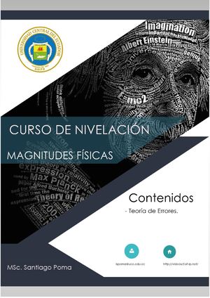 Física - Clase No S2 Errores