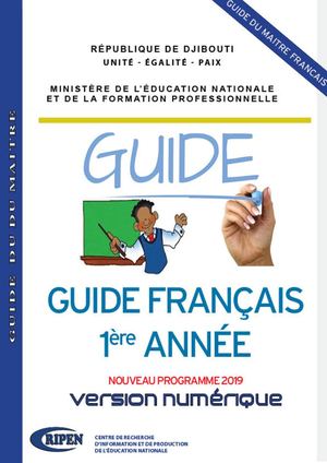 Guide Du Maitre  Francais 1ème Année