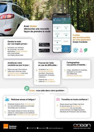 L'application Océan Conduite