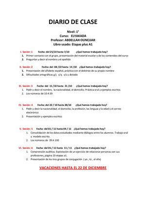 Diario De Clase Elyakada Pdf