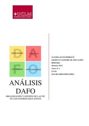 Práctica Dafo